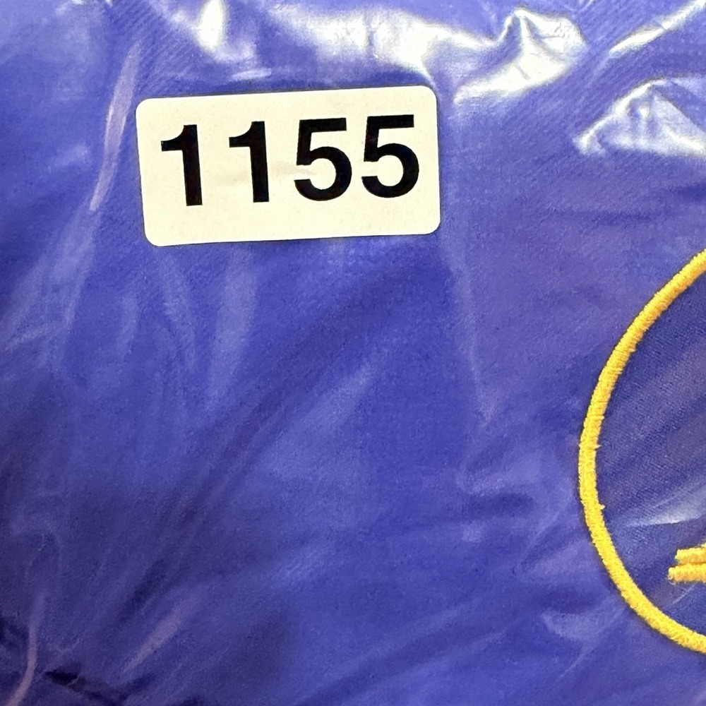 Golden State Warriors Unisex Blue Yellow Zip Hoodie  Lightweight Jacket Size L‎ - Picture 15 of 15